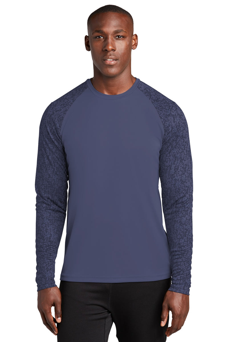 Load image into Gallery viewer, Sport-Tek  Long Sleeve Digi Camo Tee. ST460LS
