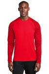 Sport-Tek  Long Sleeve Digi Camo Tee. ST460LS