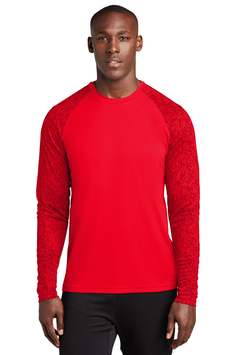Load image into Gallery viewer, Sport-Tek  Long Sleeve Digi Camo Tee. ST460LS
