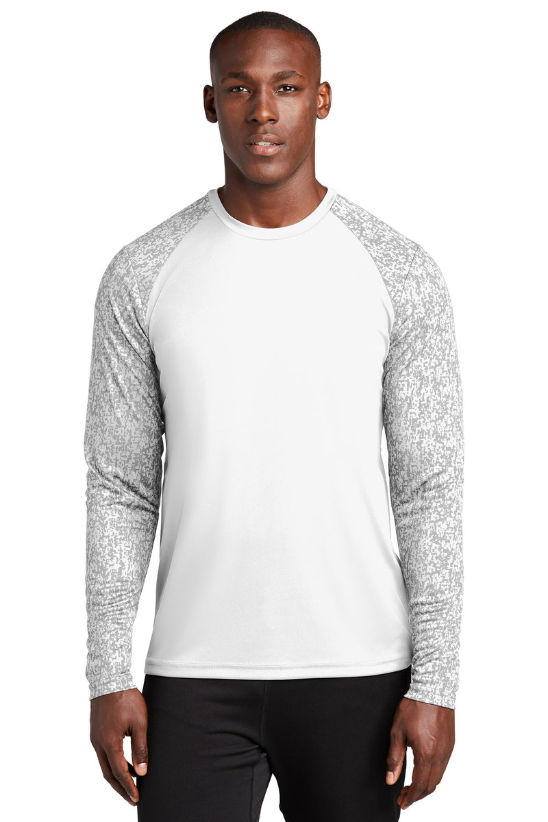 Load image into Gallery viewer, Sport-Tek  Long Sleeve Digi Camo Tee. ST460LS
