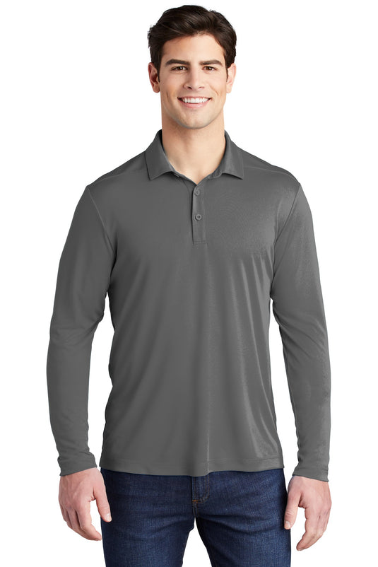 Sport-Tek   Posi-UV  Pro Long Sleeve Polo. ST520LS