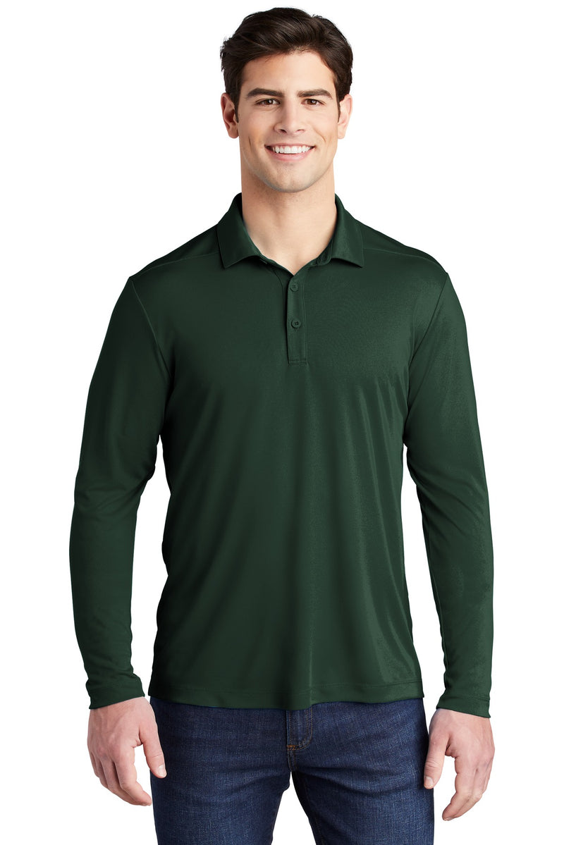 Load image into Gallery viewer, Sport-Tek   Posi-UV  Pro Long Sleeve Polo. ST520LS
