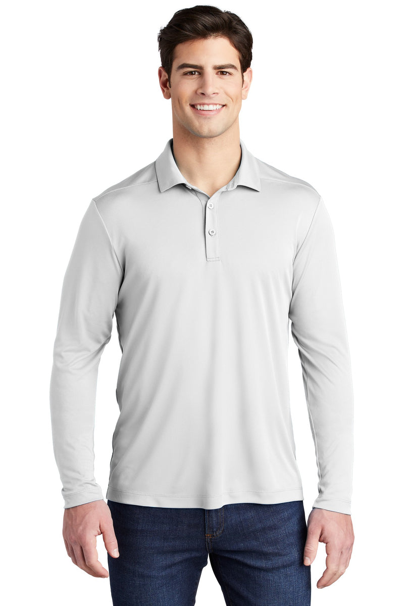 Load image into Gallery viewer, Sport-Tek   Posi-UV  Pro Long Sleeve Polo. ST520LS
