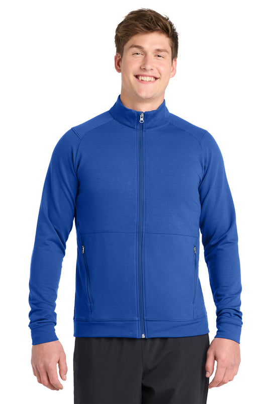 Sport-Tek Sport-Wick Flex Fleece Full-Zip. ST560