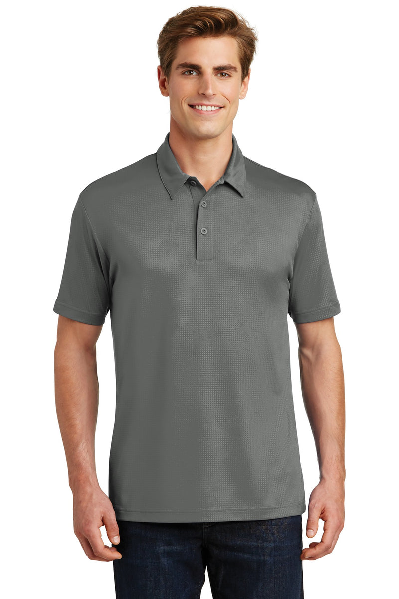 Load image into Gallery viewer, Sport-Tek Embossed PosiCharge Tough Polo. ST630
