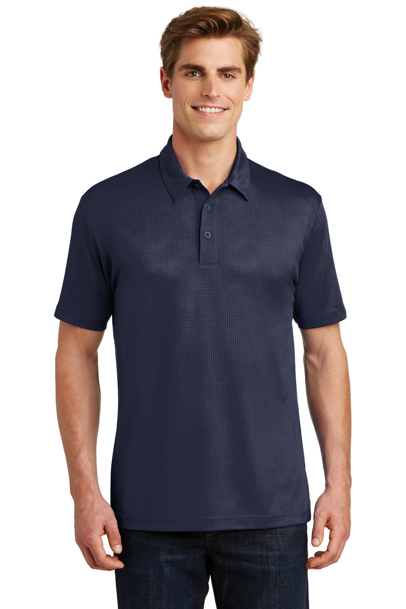 Load image into Gallery viewer, Sport-Tek Embossed PosiCharge Tough Polo. ST630
