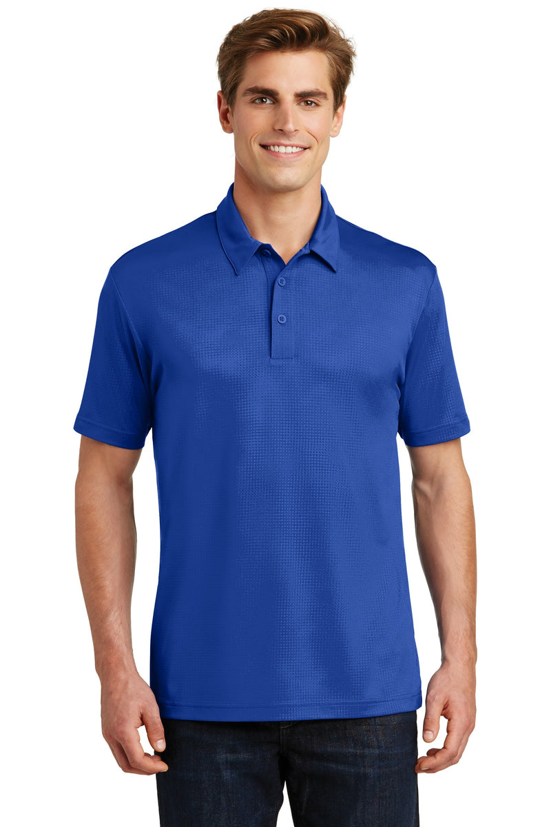 Load image into Gallery viewer, Sport-Tek Embossed PosiCharge Tough Polo. ST630
