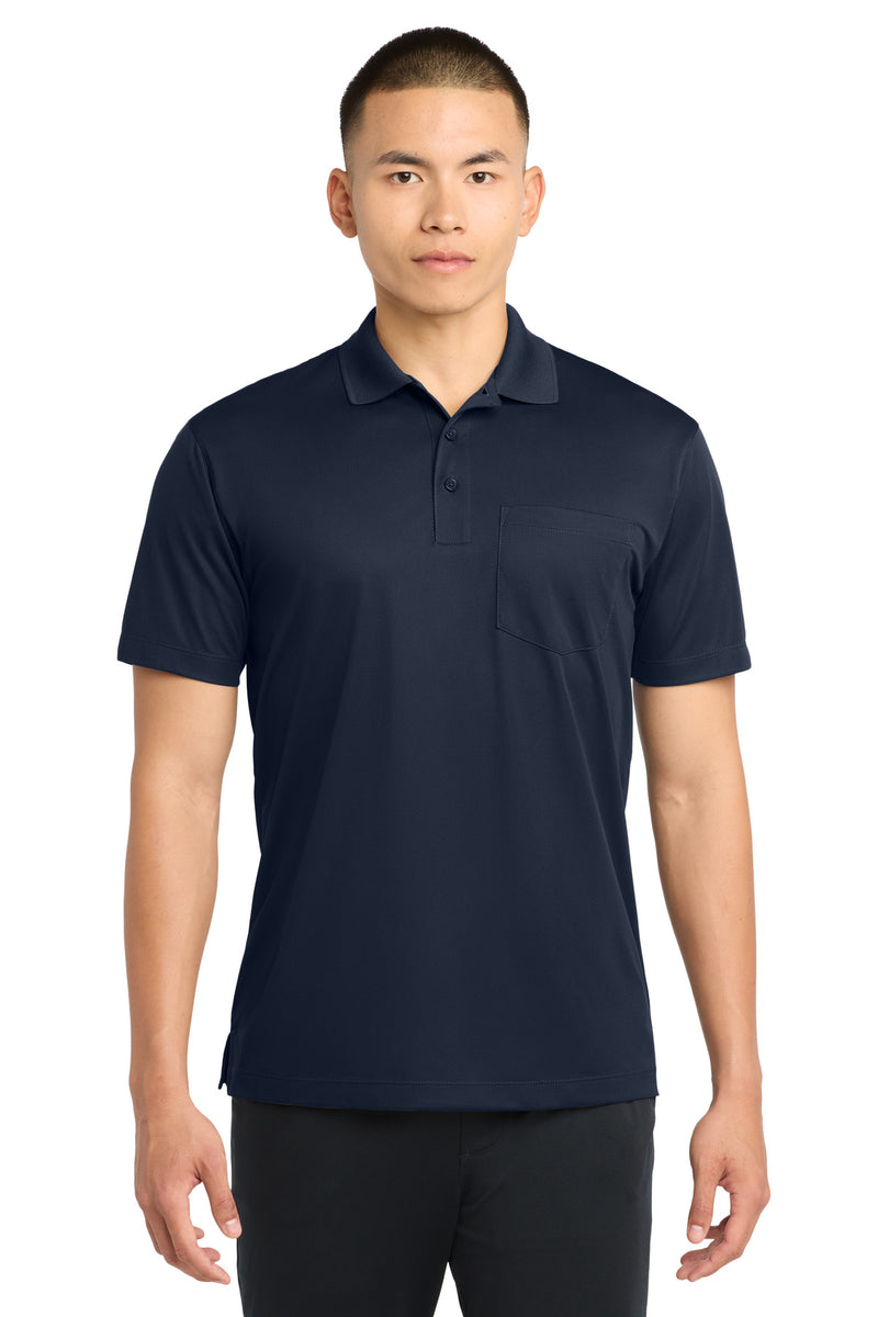 Load image into Gallery viewer, Sport-Tek Micropique Sport-Wick Pocket Polo. ST651
