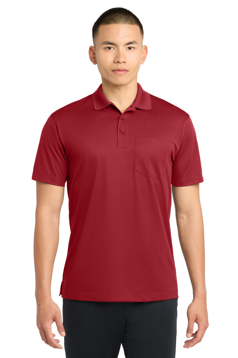 Load image into Gallery viewer, Sport-Tek Micropique Sport-Wick Pocket Polo. ST651
