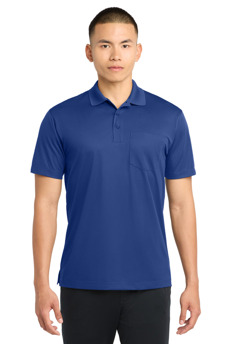 Load image into Gallery viewer, Sport-Tek Micropique Sport-Wick Pocket Polo. ST651
