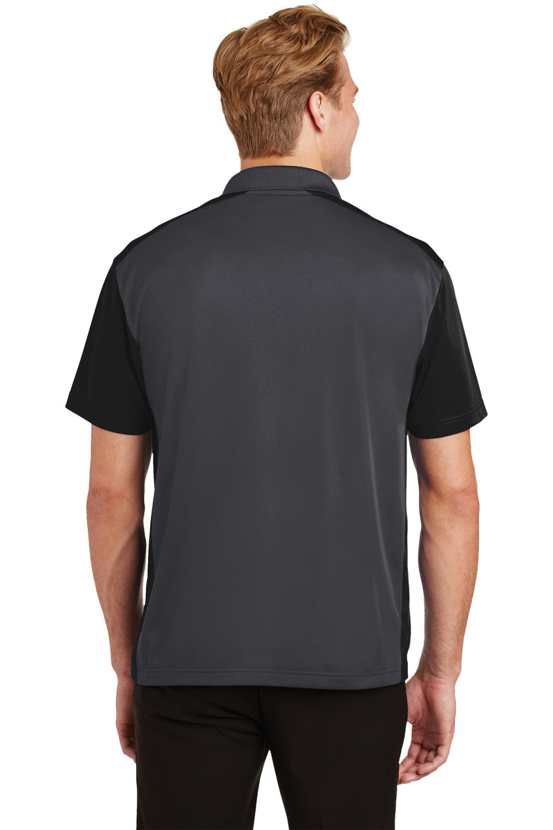 Load image into Gallery viewer, Sport-Tek Colorblock Micropique Sport-Wick Polo. ST652
