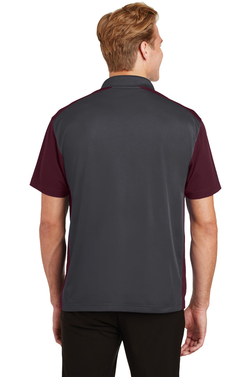 Load image into Gallery viewer, Sport-Tek Colorblock Micropique Sport-Wick Polo. ST652
