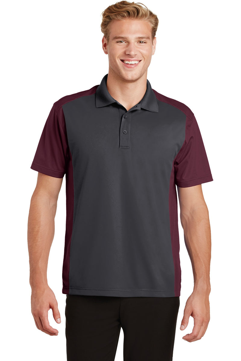 Load image into Gallery viewer, Sport-Tek Colorblock Micropique Sport-Wick Polo. ST652
