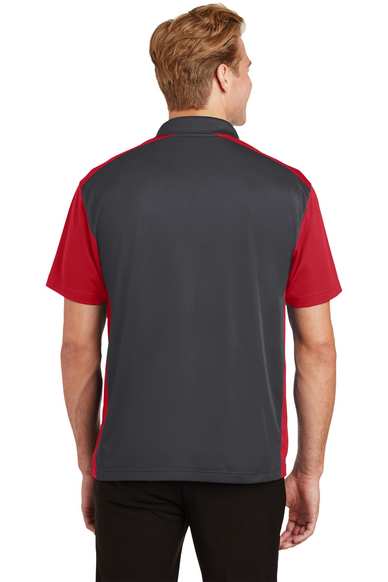 Load image into Gallery viewer, Sport-Tek Colorblock Micropique Sport-Wick Polo. ST652
