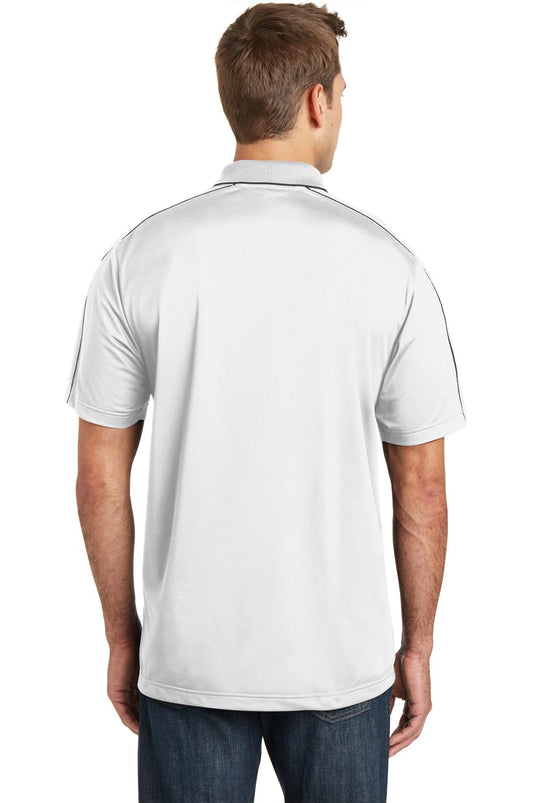 Sport-Tek Micropique Sport-Wick Piped Polo. ST653