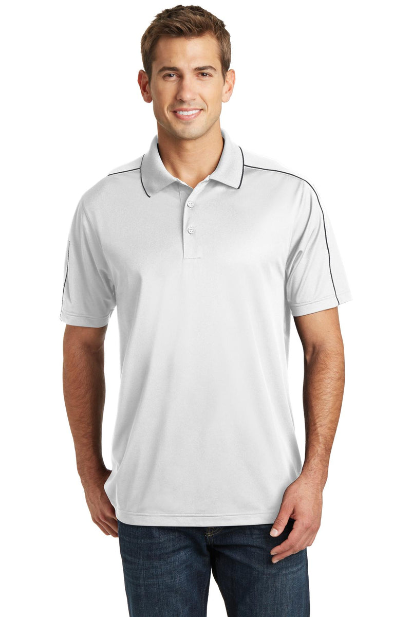 Load image into Gallery viewer, Sport-Tek Micropique Sport-Wick Piped Polo. ST653

