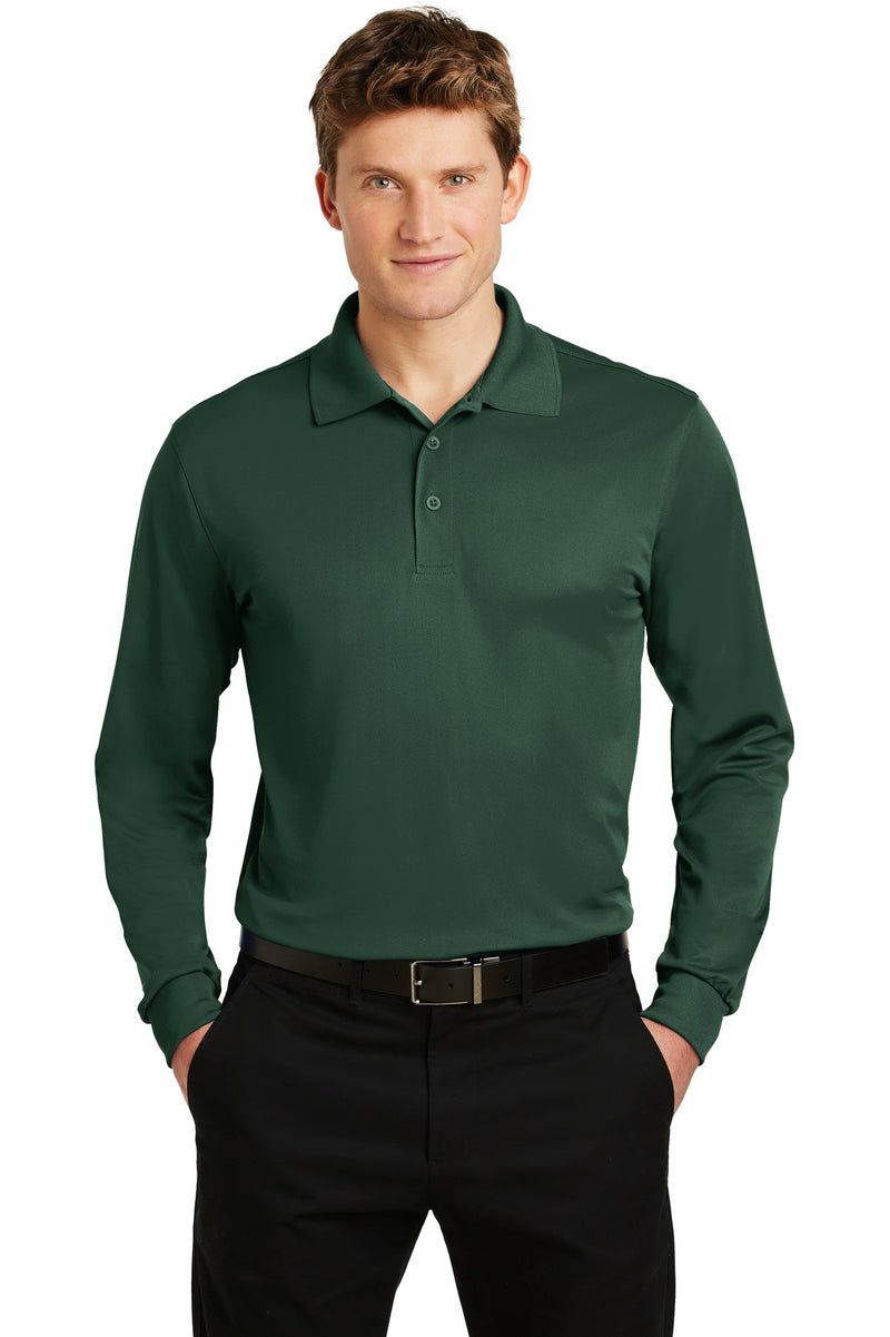 Load image into Gallery viewer, Sport-Tek Long Sleeve Micropique Sport-Wick Polo. ST657

