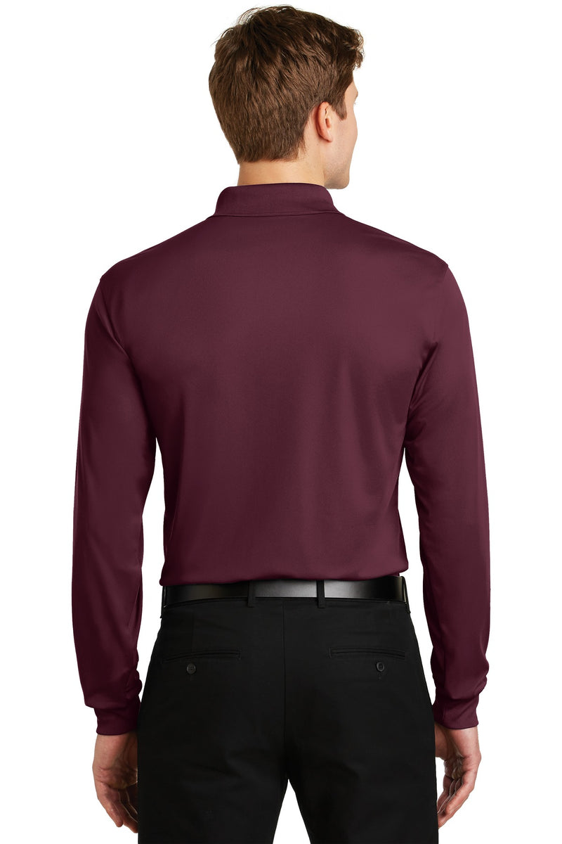 Load image into Gallery viewer, Sport-Tek Long Sleeve Micropique Sport-Wick Polo. ST657
