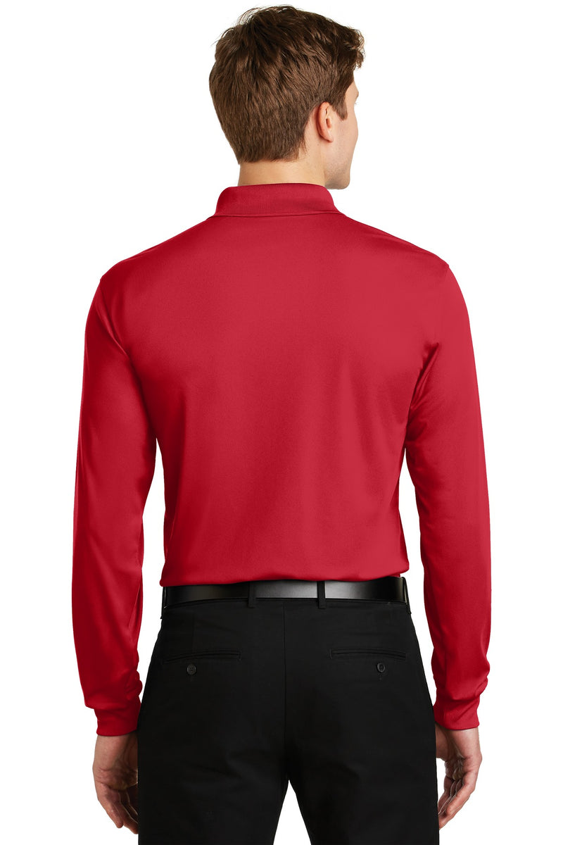 Load image into Gallery viewer, Sport-Tek Long Sleeve Micropique Sport-Wick Polo. ST657
