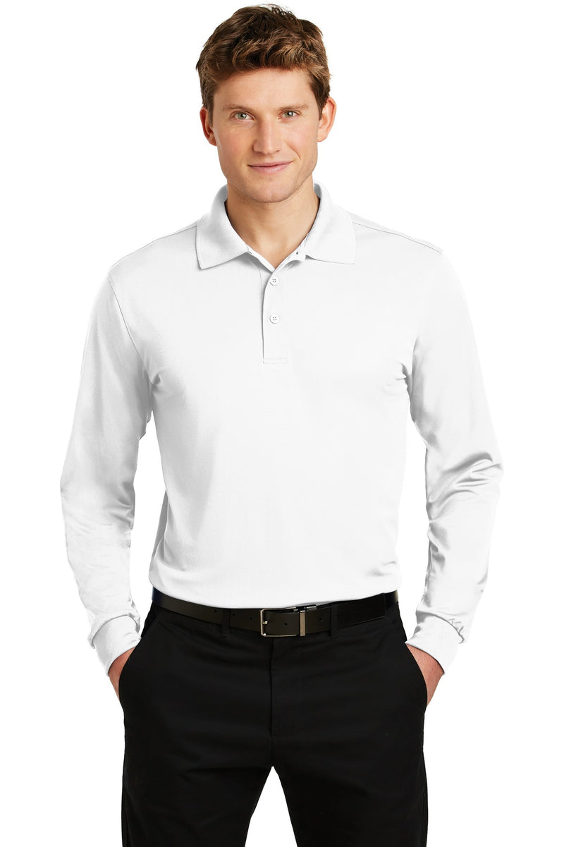 Load image into Gallery viewer, Sport-Tek Long Sleeve Micropique Sport-Wick Polo. ST657
