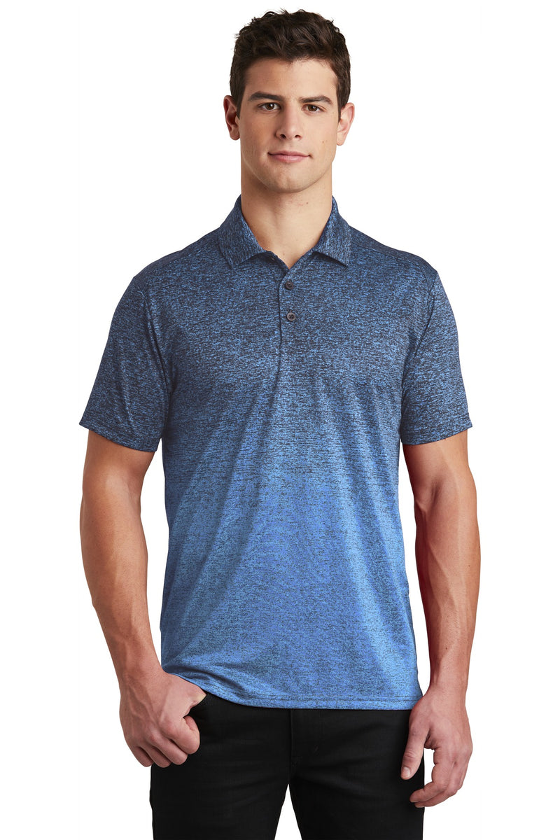 Load image into Gallery viewer, Sport-Tek  Ombre Heather Polo. ST671
