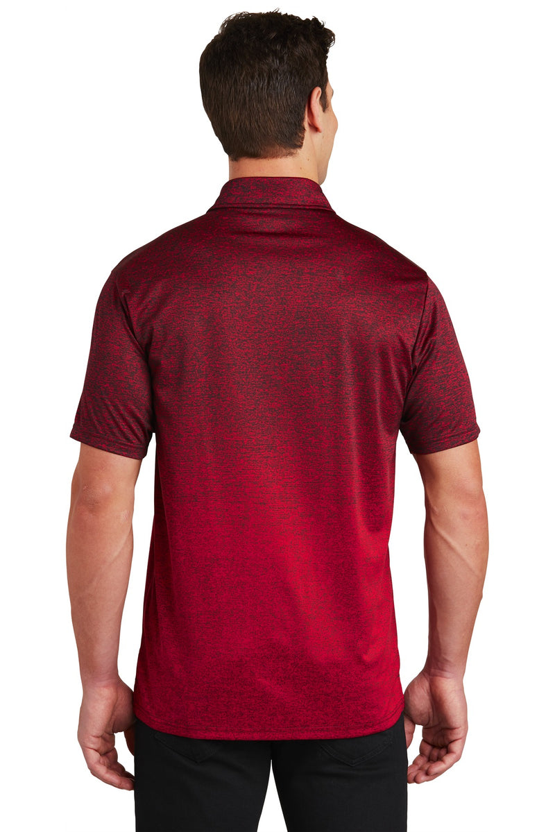 Load image into Gallery viewer, Sport-Tek  Ombre Heather Polo. ST671
