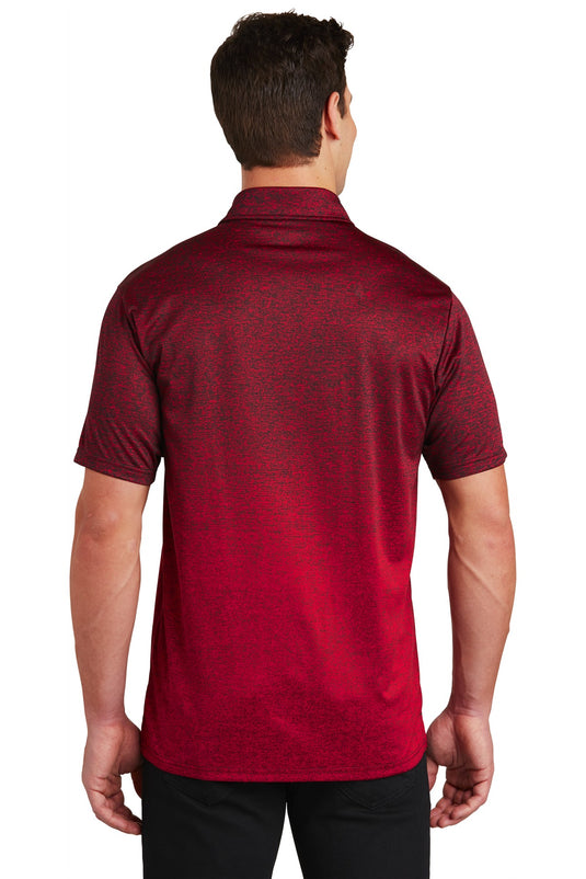 Sport-Tek  Ombre Heather Polo. ST671