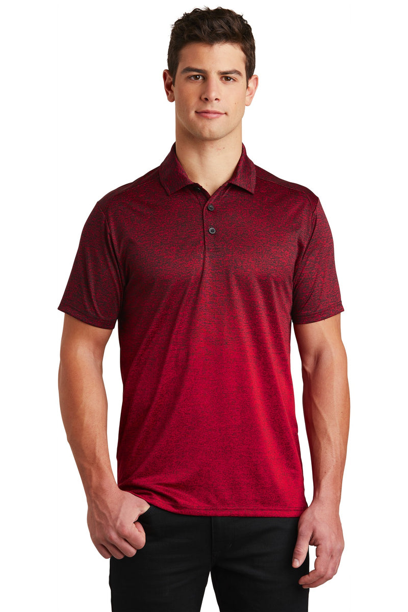 Load image into Gallery viewer, Sport-Tek  Ombre Heather Polo. ST671
