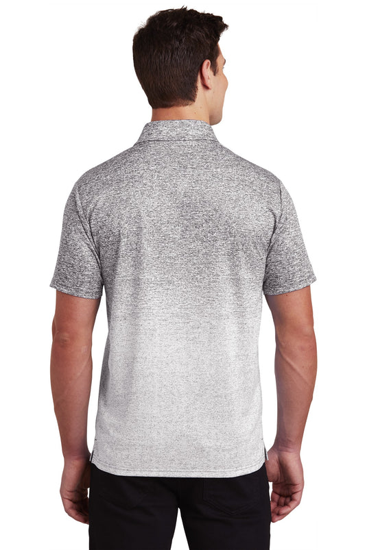 Sport-Tek  Ombre Heather Polo. ST671