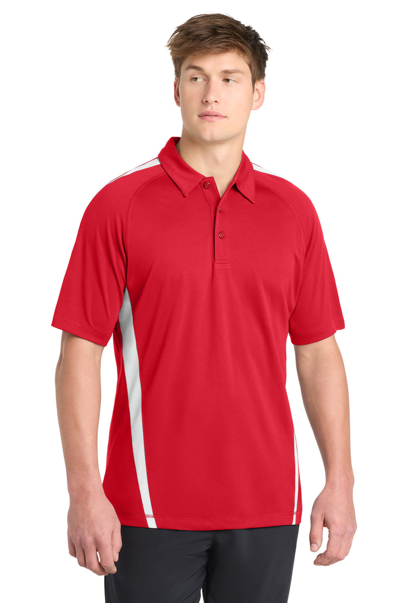 Load image into Gallery viewer, Sport-Tek PosiCharge Micro-Mesh Colorblock Polo. ST685
