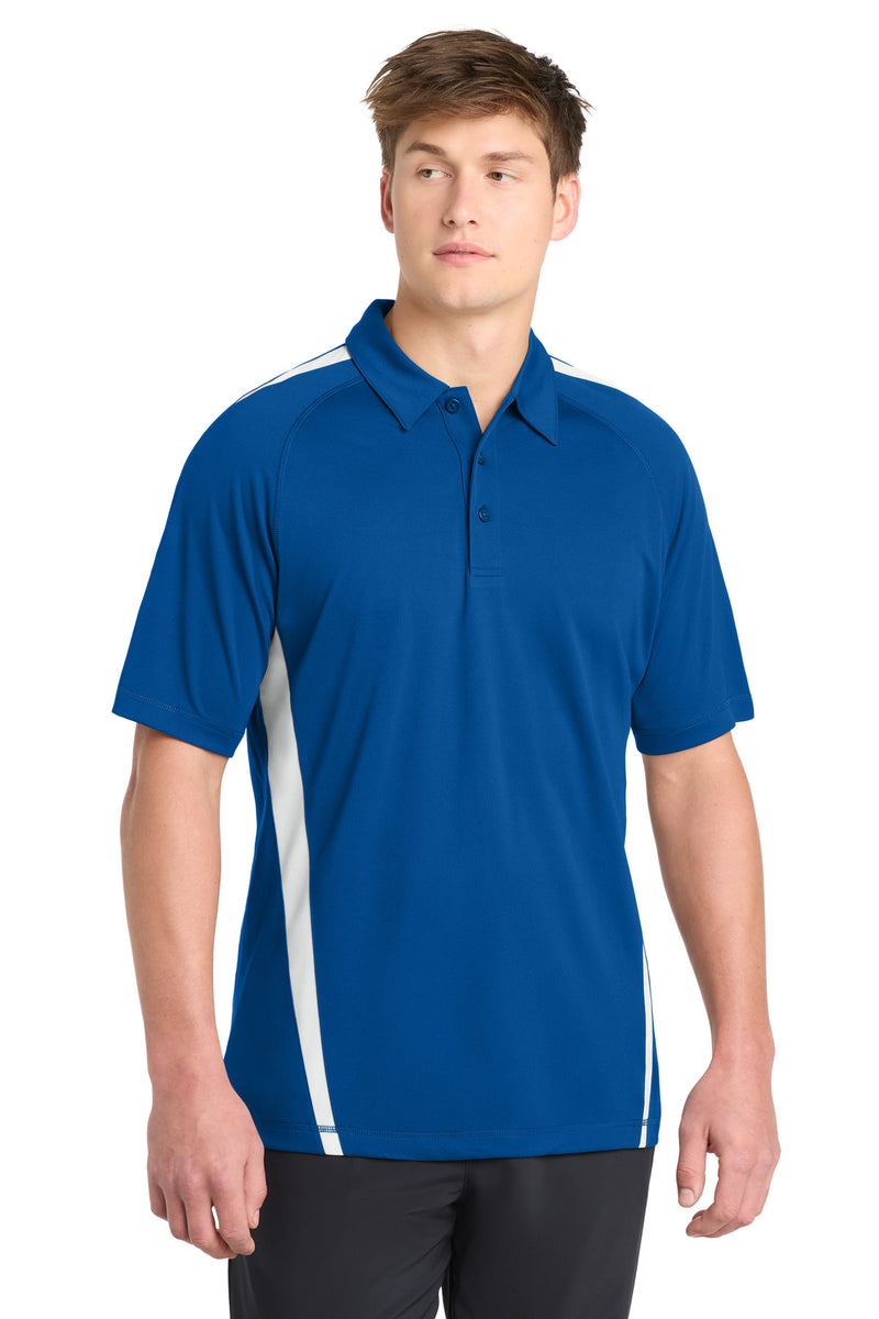Load image into Gallery viewer, Sport-Tek PosiCharge Micro-Mesh Colorblock Polo. ST685
