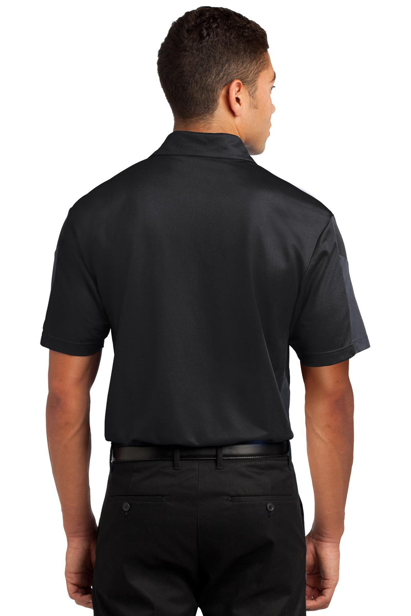 Load image into Gallery viewer, Sport-Tek PosiCharge Active Textured Colorblock Polo. ST695
