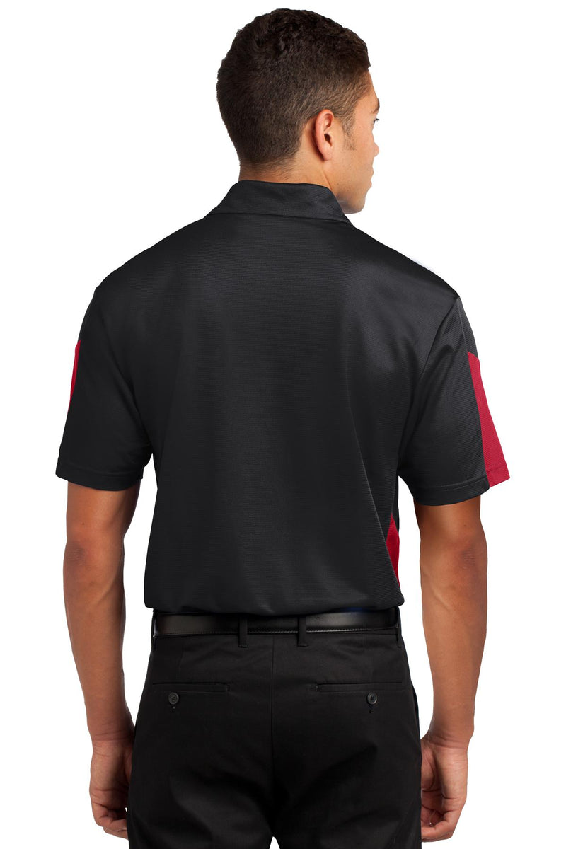 Load image into Gallery viewer, Sport-Tek PosiCharge Active Textured Colorblock Polo. ST695
