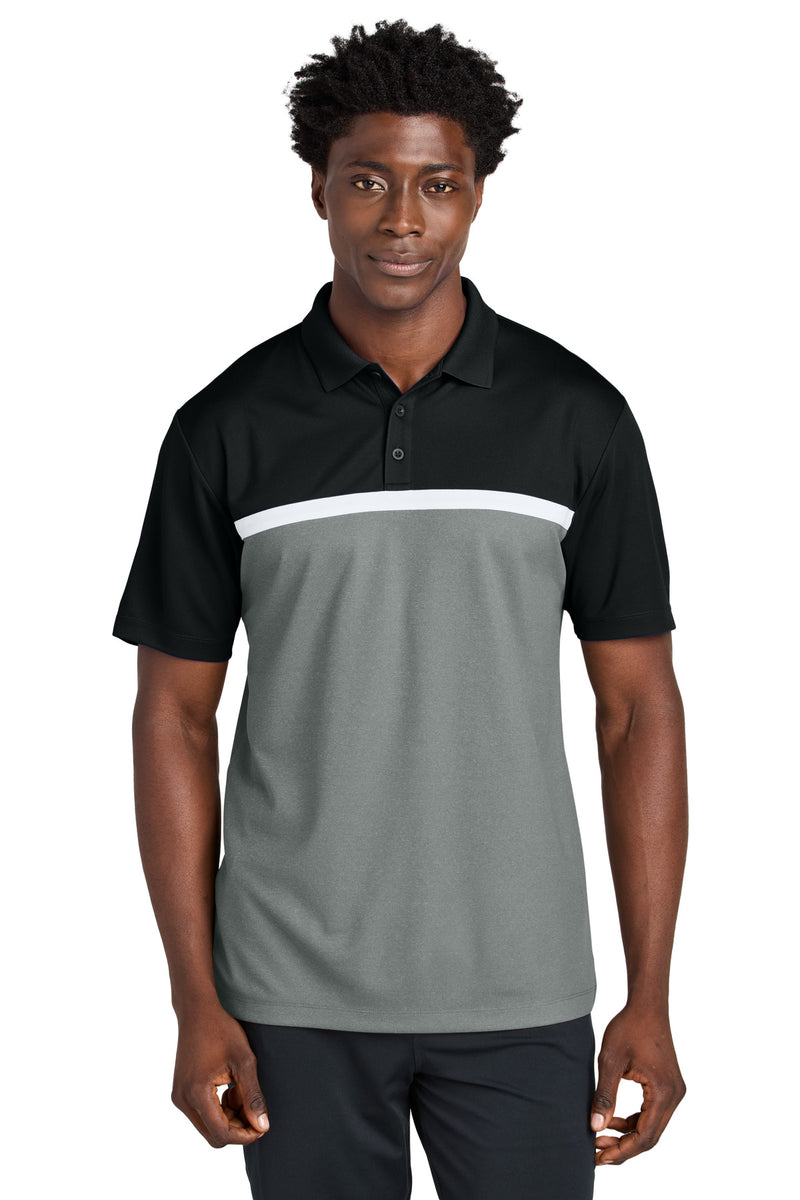 Load image into Gallery viewer, Sport-Tek UV Micropique Colorblock Polo ST741
