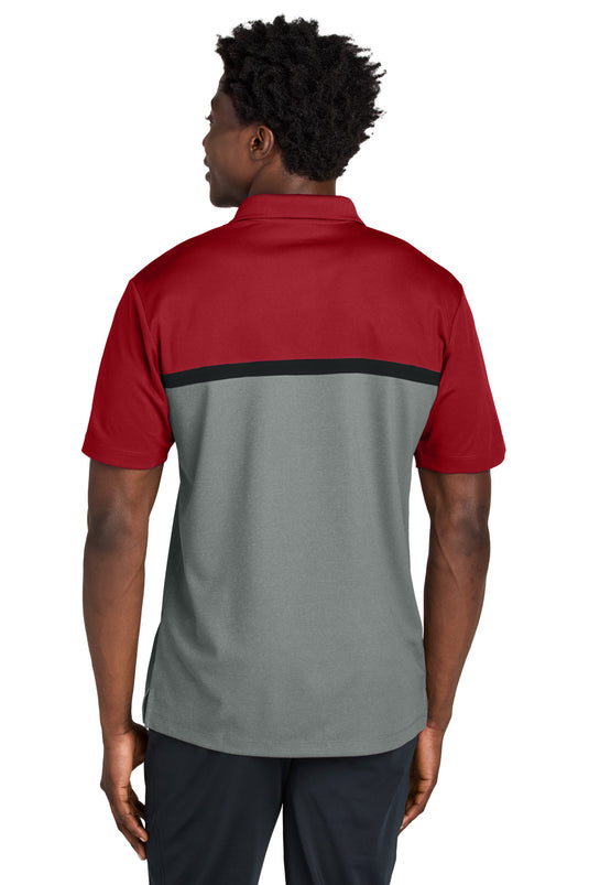 Sport-Tek UV Micropique Colorblock Polo ST741