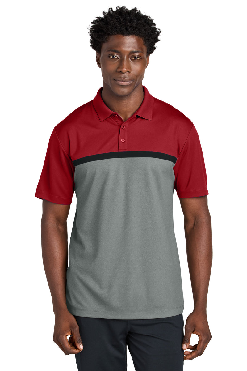 Load image into Gallery viewer, Sport-Tek UV Micropique Colorblock Polo ST741
