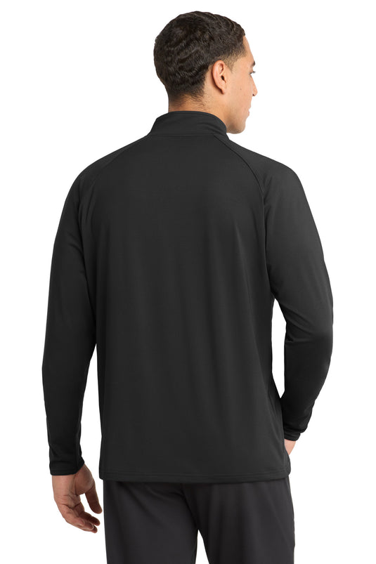 Sport-Tek Sport-Wick Stretch 1/4-Zip Pullover. ST850