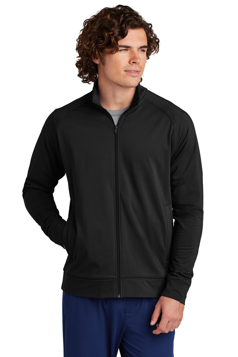 Load image into Gallery viewer, Sport-Tek Sport-Wick Stretch Full-Zip Cadet Jacket ST857

