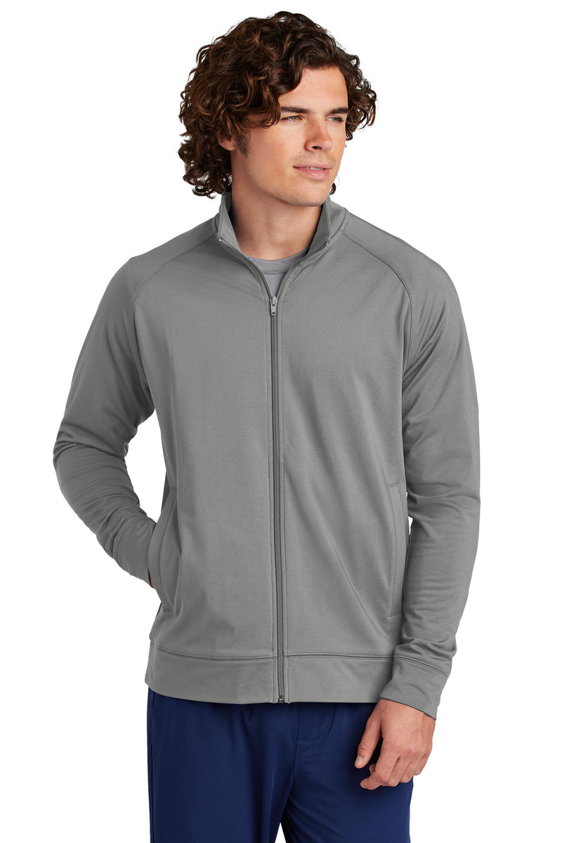 Load image into Gallery viewer, Sport-Tek Sport-Wick Stretch Full-Zip Cadet Jacket ST857
