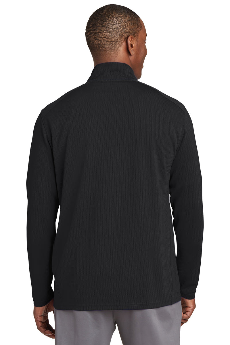 Load image into Gallery viewer, Sport-Tek Sport-Wick Textured 1/4-Zip Pullover.  ST860
