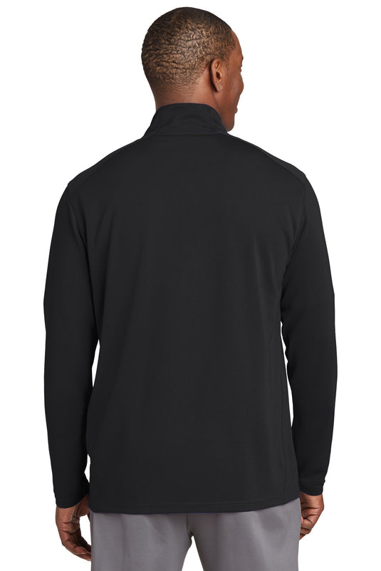 Sport-Tek Sport-Wick Textured 1/4-Zip Pullover.  ST860