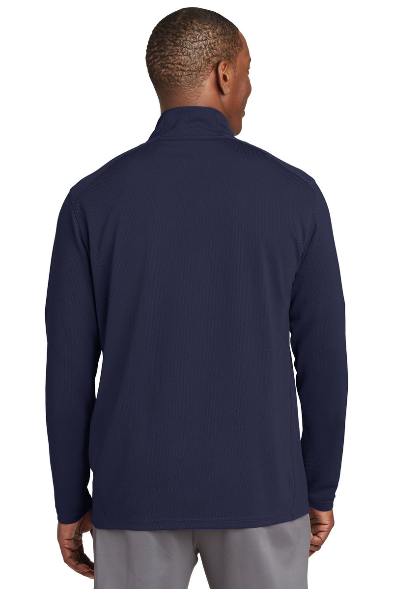 Load image into Gallery viewer, Sport-Tek Sport-Wick Textured 1/4-Zip Pullover.  ST860
