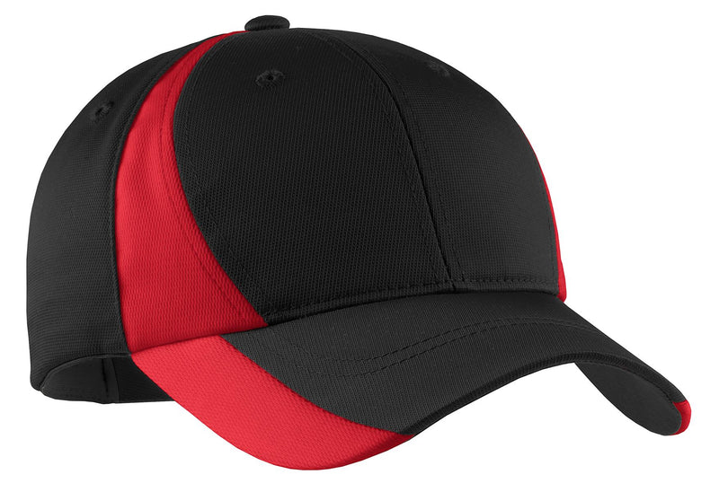 Load image into Gallery viewer, Sport-Tek Dry Zone Nylon Colorblock Cap. STC11
