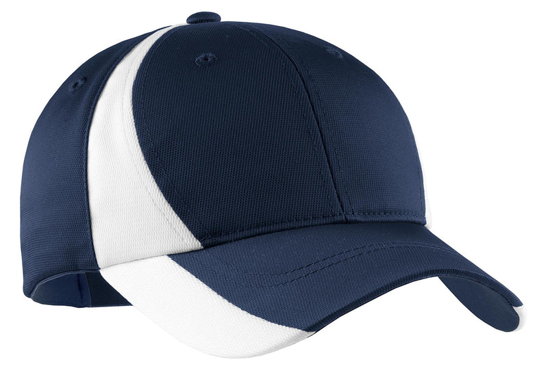 Load image into Gallery viewer, Sport-Tek Dry Zone Nylon Colorblock Cap. STC11
