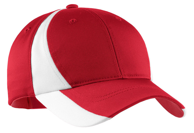 Load image into Gallery viewer, Sport-Tek Dry Zone Nylon Colorblock Cap. STC11
