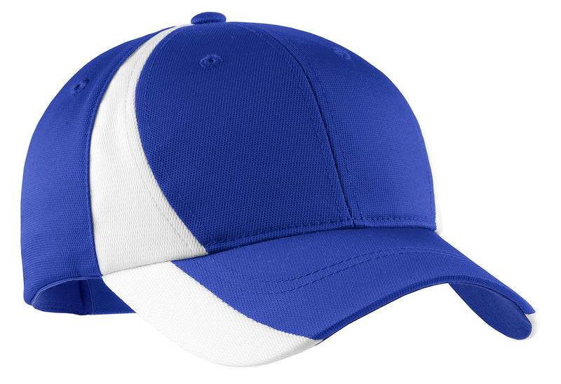 Load image into Gallery viewer, Sport-Tek Dry Zone Nylon Colorblock Cap. STC11
