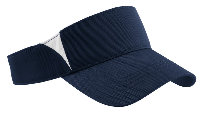 Load image into Gallery viewer, Sport-Tek Dry Zone Colorblock Visor.  STC13
