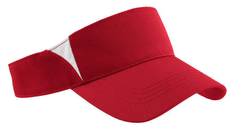Load image into Gallery viewer, Sport-Tek Dry Zone Colorblock Visor.  STC13
