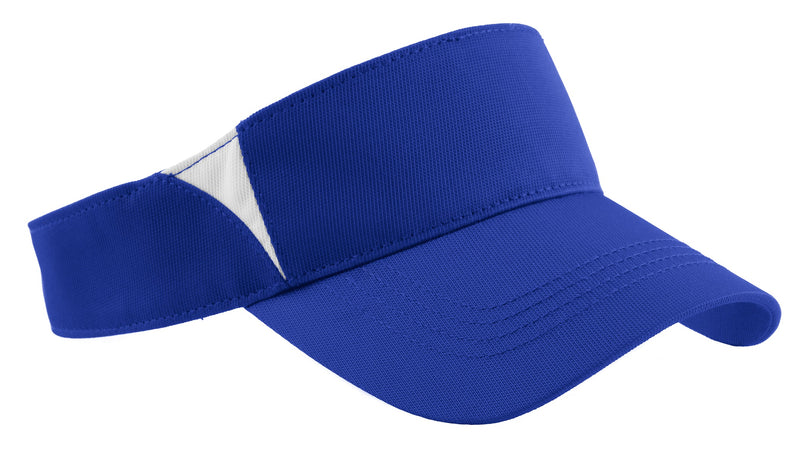 Load image into Gallery viewer, Sport-Tek Dry Zone Colorblock Visor.  STC13

