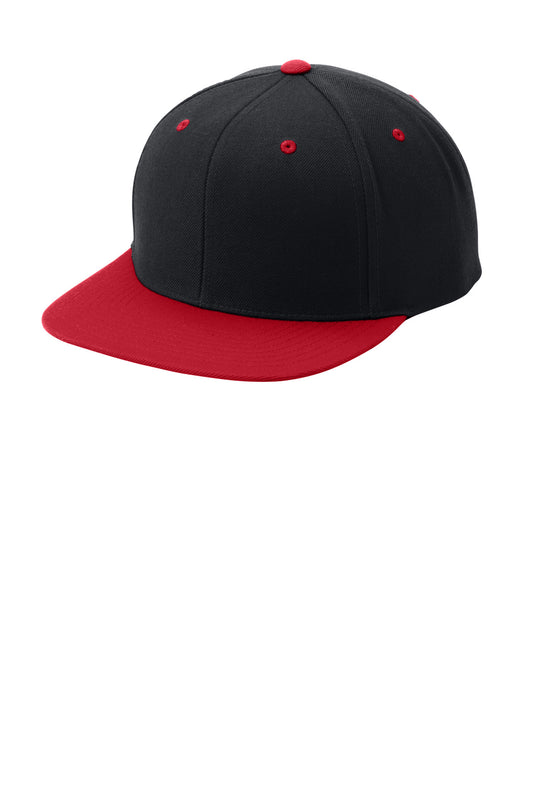 Sport-Tek YP Classics Flat Bill Snapback Cap. STC19